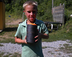 Young participant at a club event.